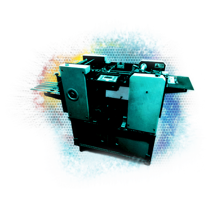 Envelopadora O documento é dobrado, colado e serrilhado, dispensando o uso de envelopes.